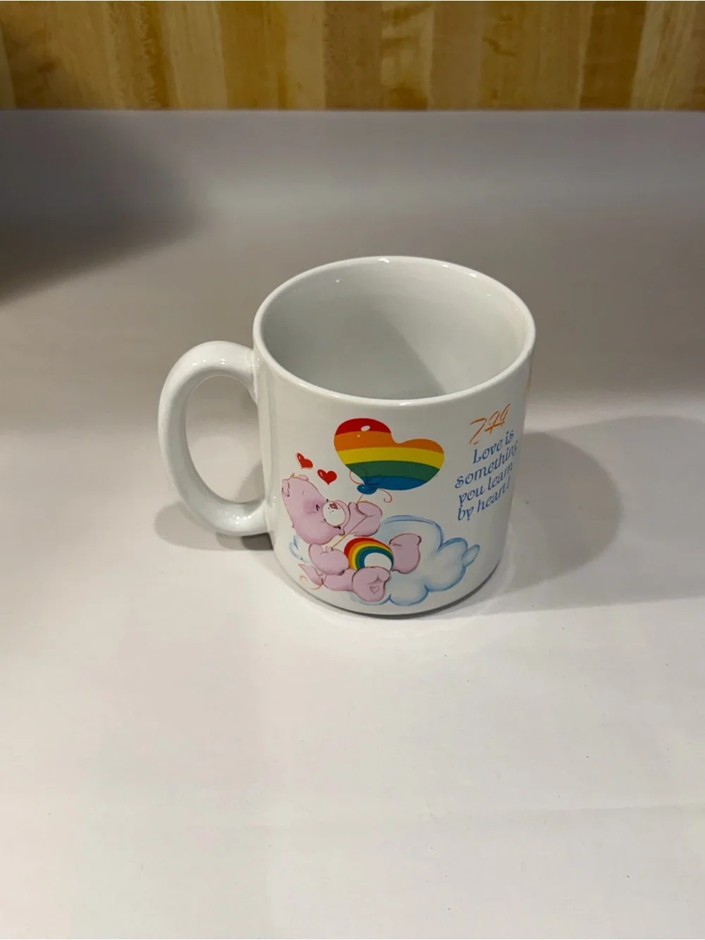 Vintage Care Bears Stoneware Mug,